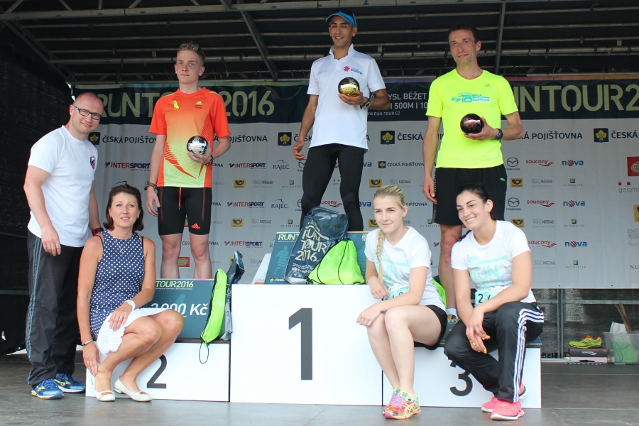 Tři místa na bedně pro &quot;domácí&quot; na ústecké RUNTOUR