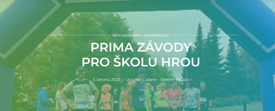 Už za necelý měsíc se koná Prima závod pro školu hrou, letos je to 3. června