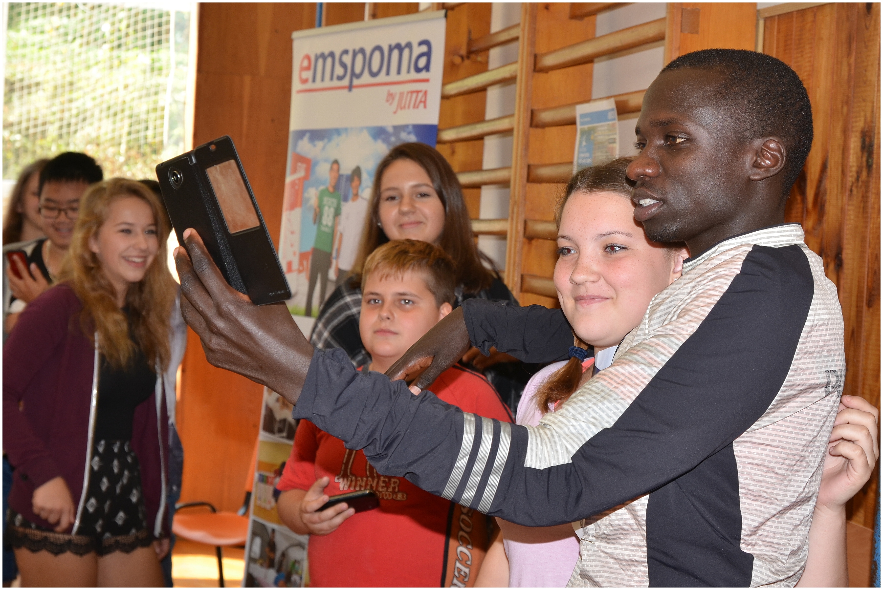 Krátká beseda před závodem