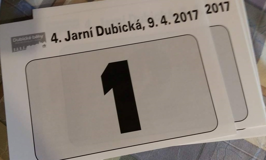 Jarní Dubická má vyprodáno, zjistěte si svoje startovní číslo