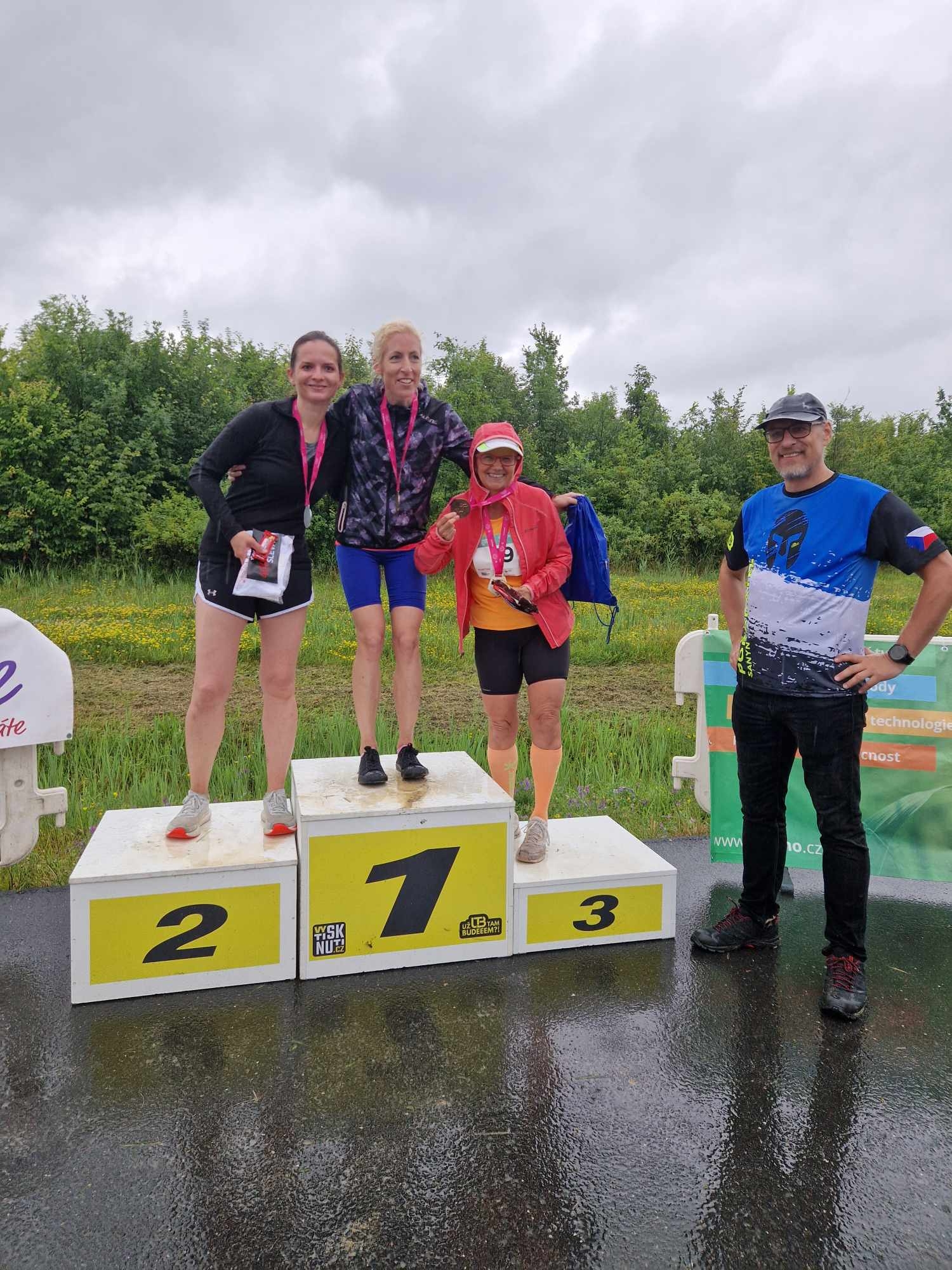 T-Mobile Olympijský běh na Miladě s příjemnou sprchou