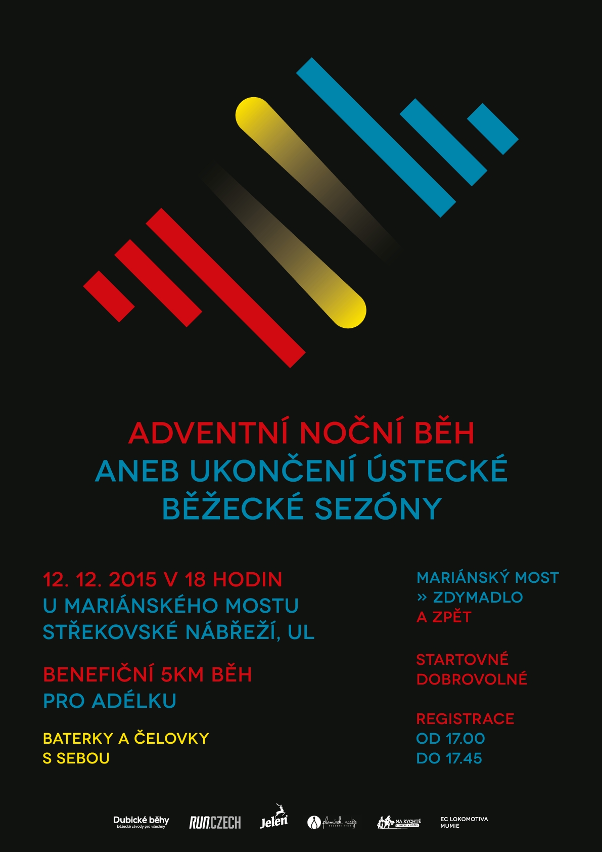 Běžci v Ústí nad Labem podpoří večerním během patnáctiletou Adélku