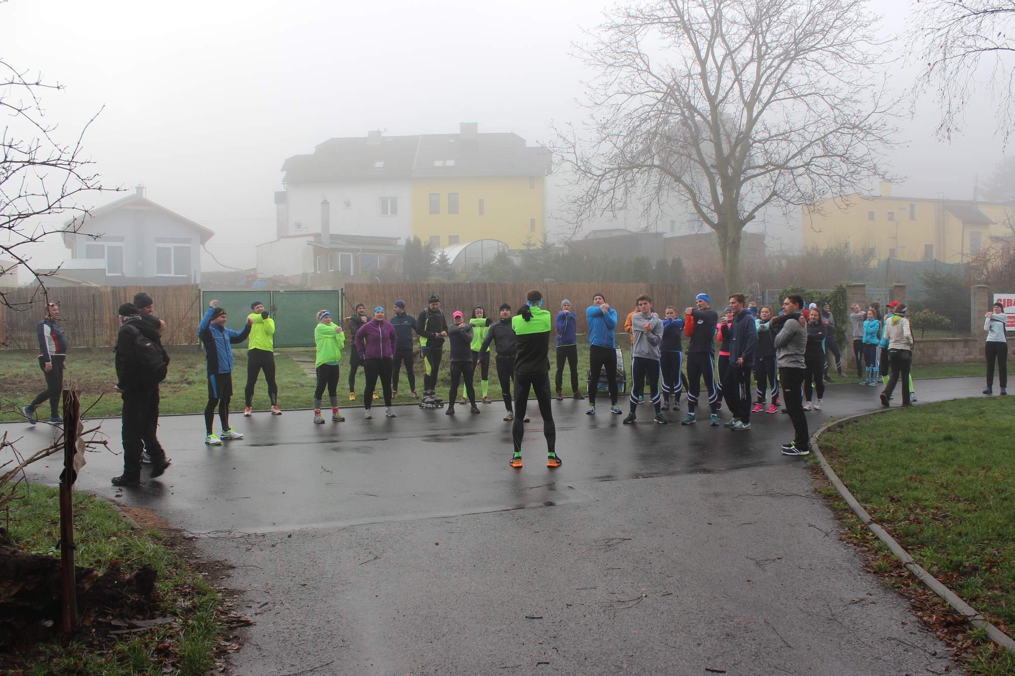 Vánoční proběhnutí s Ondrou Fejfarem, kdo držel veslo?